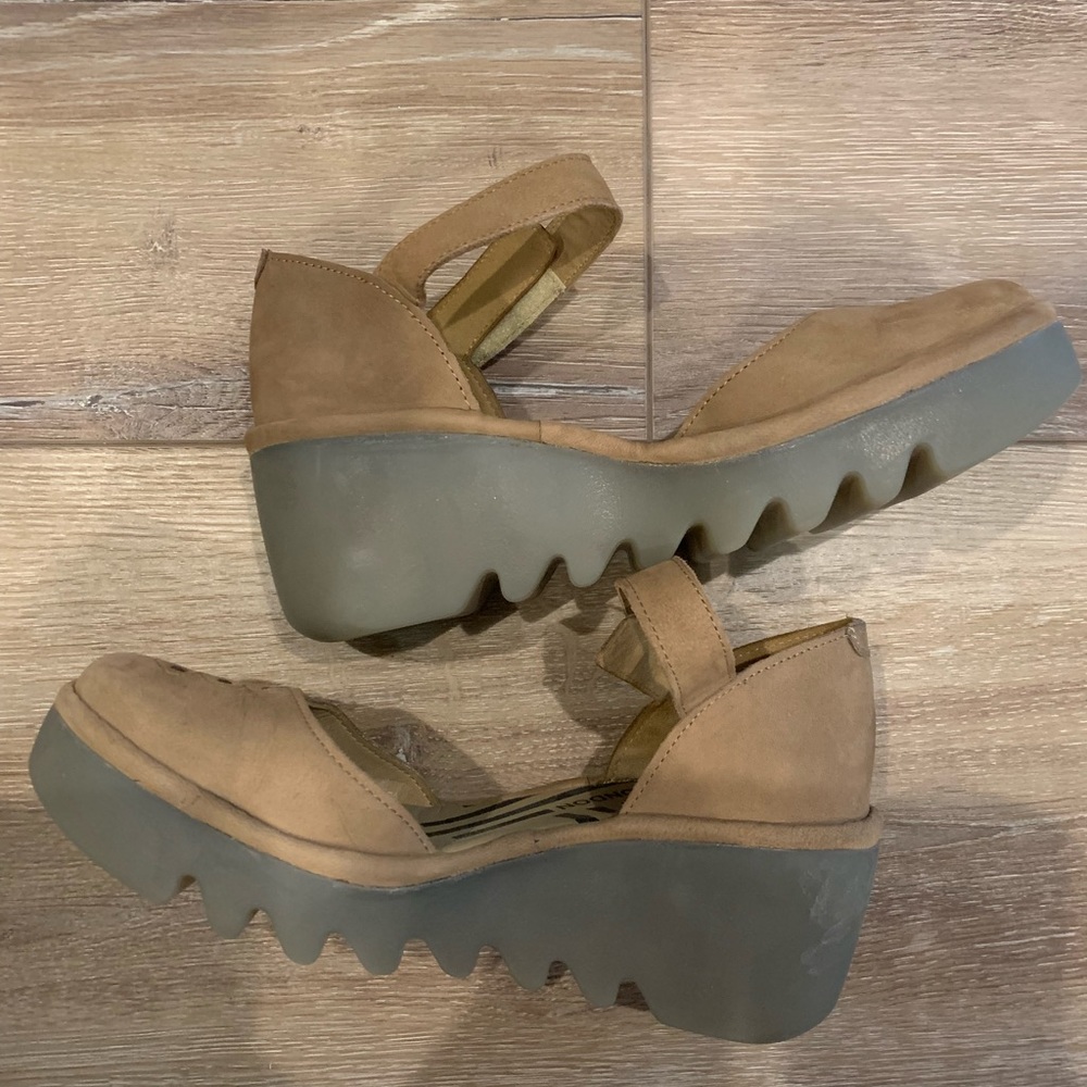 Fly London Closed Toe Wedge